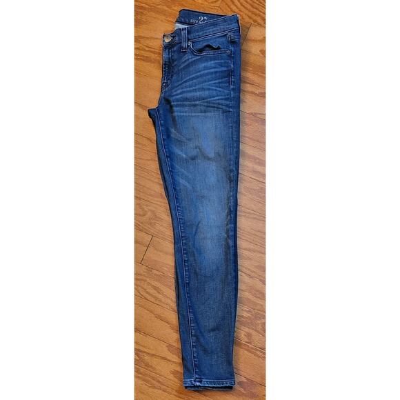 J. Crew Womens Juniors Toothpick Low Rise Skinny Leg Jeans Size: 27 - Picture 7 of 10